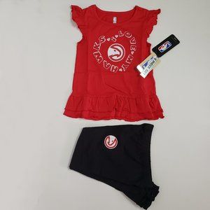 Outerstuff NBA Kids Team Love Ruffle Shirt and Pan